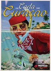 Sylvan Steenbrink, Martinair met Carla naar Curaçao, poster