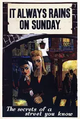 James Boswell, Movie: "It always rains on Sunday", 1947, poster