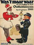 Arnold van Roessel, Was't maar waar Oudheidsmuseum, 1920, poster