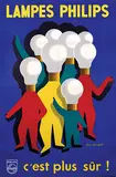 Guy Georget, Lampes Philips c'est plus sûr!, poster