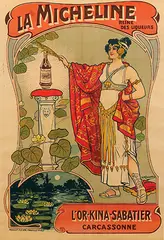 C.H. Beauvais, La Micheline Reine des Liqueurs, poster