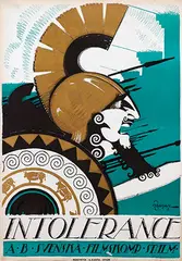Erik Rohman, Movie: ''intolerance", 1919, poster