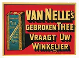 Jacob Jongert, Van Nelle gebroken Thee Vraagt Uw Winkelier, poster