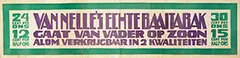 Jacob Jongert, Van Nelle's Echte Baaitabak Gaat Van Vader Op Zoon, 1922, poster