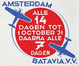 Nicolaas P. de Koo, Amsterdam Batavia V.V