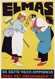 Jan Willem Sluiter, Elmas De Beste Wasch Ammonia, 1918, poster