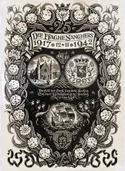 Dirk van Gelder, Die Haghe Sanghers, 1942, poster