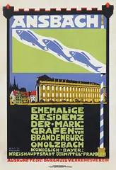 Emil Pirchan, Ansbach, poster