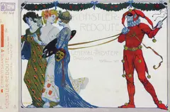 Josef Goller, Kuenstler-Redoute Central-Theater Dresden, 1901, poster
