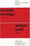 Benno Wissing, museum boymans-van beuningen kenneth armitage william scott, 1959, poster
