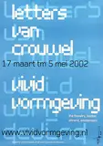 Willem H. Crouwel, letters van crouwel vivid vormgeving