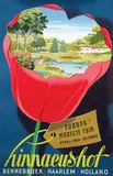Reyn Dirksen, Linnaeushof Bennebroek, 1956, poster