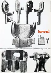Stedelijk van Abbemuseum Eindhoven berrocal by Jan van Toorn, 1966, poster, sold Jun 2019