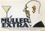 Julius Klinger, Müller Extra, 1912, poster