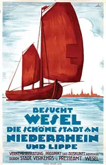 Max Aurich, Besucht Wesel, poster