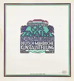 Victor Schufinsky, Deutsch-Mährische Kunstausstellung Znaim, 1914, poster