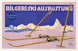 Carl Kunst, Bilgeri-Ski-Ausrustung-Bregenz, poster