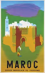 Jean Even, Maroc, poster