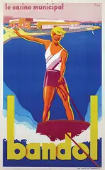 André Bermond, bandol, 1930, poster