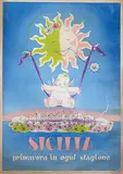 Studio Artass-Croce, sicilia, 1952, poster