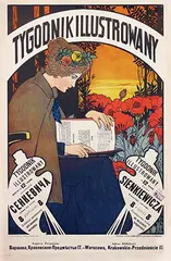 Efraim M. Lilien, Tygodnik Illustrowany, 1900, poster
