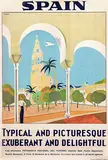 Tejada, Spain Typical and Picturesque Exuberant and Delightful, poster