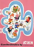 Franz Šedivý, Czechoslovakia by CSA, 1960, poster