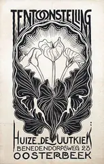 Johannes Th. Schonk, Tentoonstelling Huize "De Uutkiek" Oosterbeek, poster