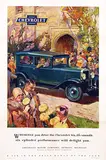 Fred Mizin, Chevrolet six cilinder Detroit, Michigan, poster