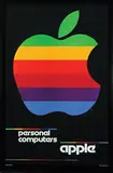 Apple personal computers by Rob Janoff & Steve P. Jobs, 1980, poster, sold Jun 2019