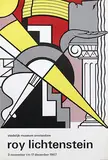 Roy Lichtenstein, stedelijk museum amsterdam roy lichtenstein, 1967, poster