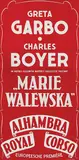 Joop v.d. Berg, Movie: Greta Garbo and Charles Boyer in: "Marie Walewska" (Conquest 1937), poster