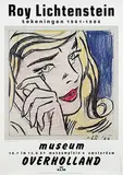 Lex Reitsma, Museum Overholland tekeningen Roy Lichtenstein, 1987, poster