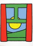Without text (Naar Buiten) by Hendrik Magdalenus (Dick) Bruna, 1969, poster, sold Jun 2019