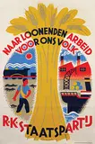 Louis Manche, R.K. Staatspartij. Naar loonenden arbeid voor ons volk