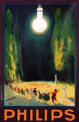Gilbert Philibert, Philips Argenta, 1923, poster