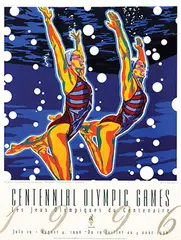 Hiromichi (Hiro) Yamagata, Centennial Olympic Games Atlanta 1996, 1995, poster