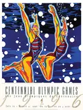Hiromichi (Hiro) Yamagata, Centennial Olympic Games Atlanta 1996, 1995, poster