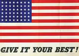 Charles T. Coiner, Give It Your Best!, 1942, poster