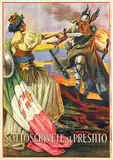 Giovanni Capranesi, Sottoscrivete al Prestito, 1917, poster
