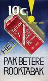 Jacob Jongert, Het Pak Betere Rooktabak, poster