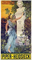 H. Gray, Champagne Piper-Heidsieck, poster
