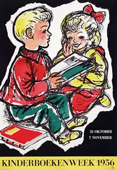 Wim Bijmoer, Kinderboekenweek, 1956, poster