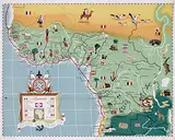 Cornelius van Velsen, Holland West-Afrika Lijn, poster