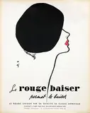 René Gruau, Le rouge baiser