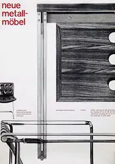 Alfred Hablützel, kunstgewerbemuseum zürich neue metall-möbel, 1958, poster