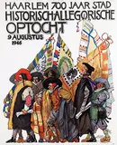 Herman Moerkerk, Haarlem Historisch-Allegorische Optocht, poster