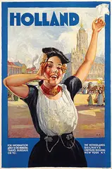 Albert Hemelman, The Netherlands Railways Holland (Middelburg), poster