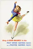 Le Bon, Keep A Good Balance in the Post Office Savings Bank, poster