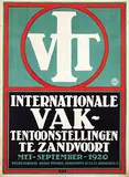Pieter Das, Internationale VAK-Tentoonstelling te Zandvoort, 1920, poster